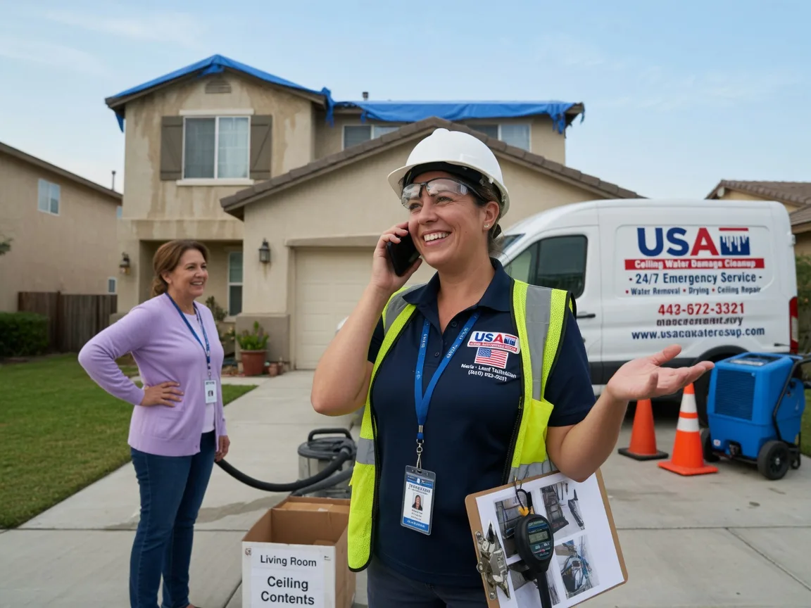 Ceiling Water Damage Restoration Cresbard, SD FAQs